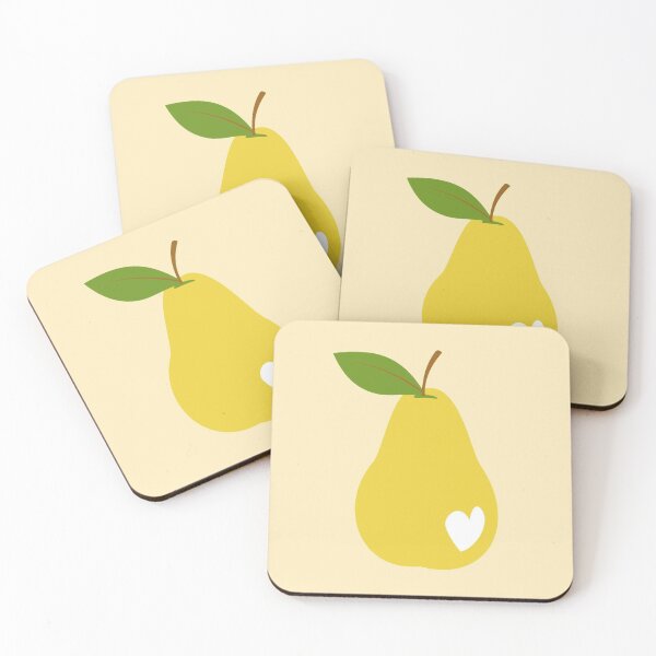 Item preview, Bitten pears designed and sold by Petits Pixels.