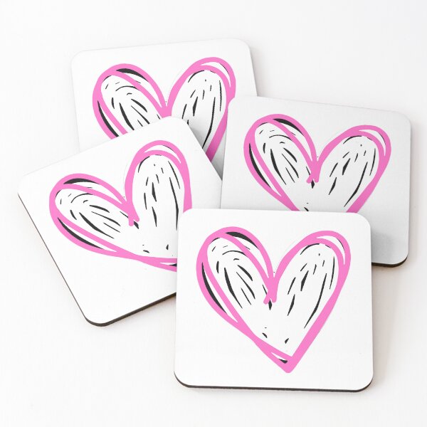 Item preview, Pink and white heart designed and sold by Darkshades.