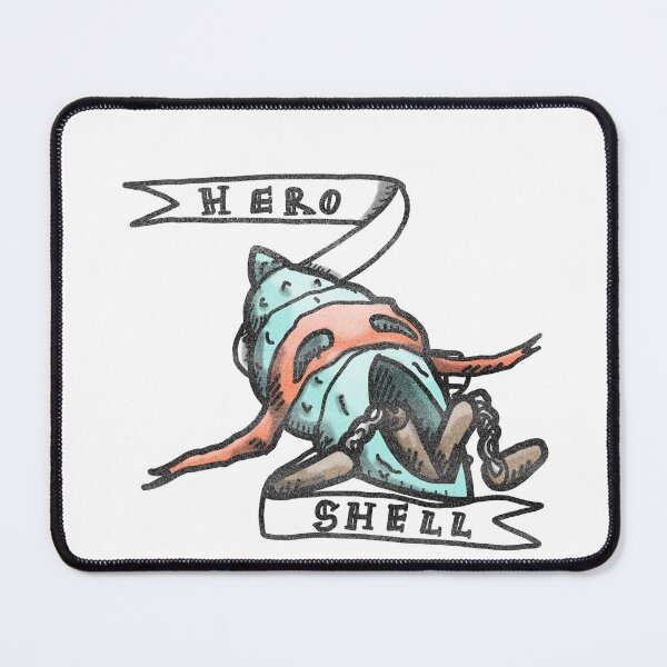 Item preview, Hero shell! - vintage 90s style - superhero parody designed and sold by Dopamine Dumpster.