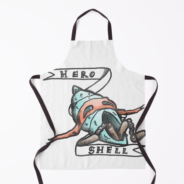 Item preview, Hero shell! - vintage 90s style - superhero parody designed and sold by Dopamine Dumpster.