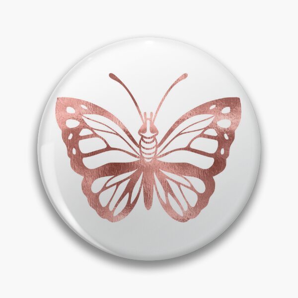 Item preview, Rose Gold Butterfly designed and sold by Clumsy Prints.