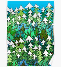 Winter's Forest Poster