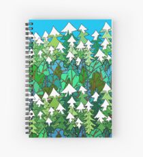 Winter's Forest Spiral Notebook
