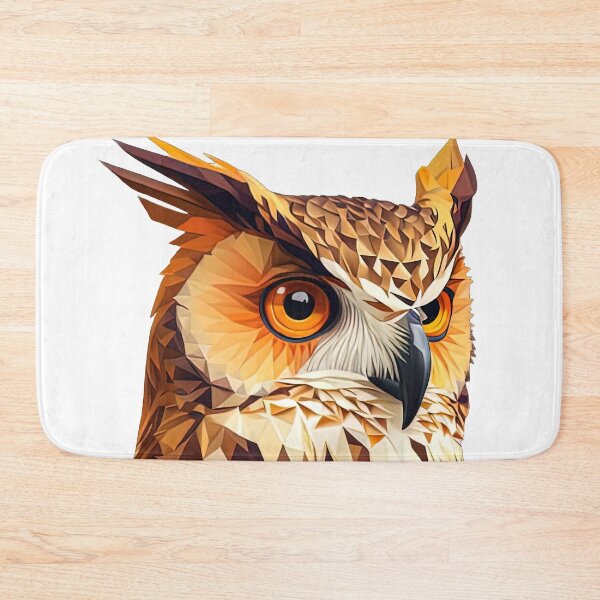 Item preview, Poly Owl Portrait designed and sold by Stellartides.