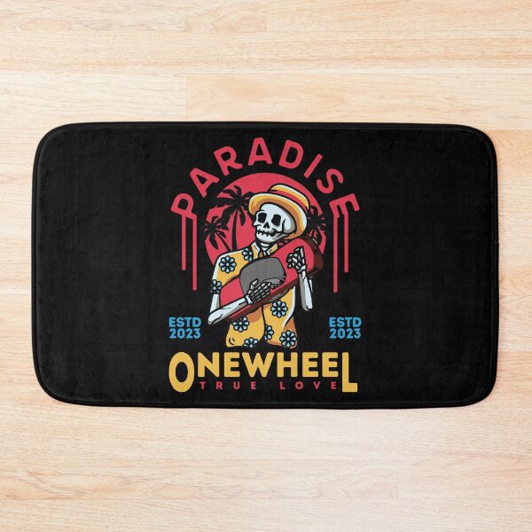 Item preview,  onewheel paradise artwork -Skeleton hugging a onewheel designed and sold by QUEEN-WIVER.