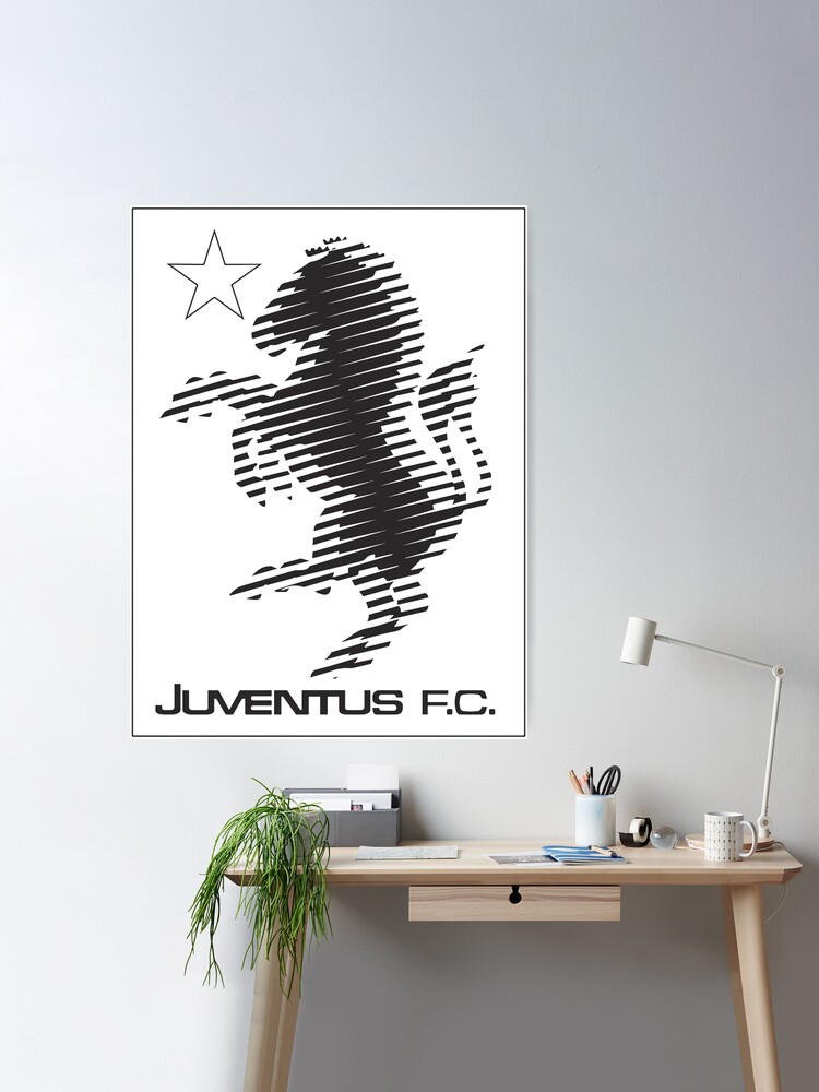 Juventus FC Team Logo. Wall Art Juventus FC. for Wall Juventus 