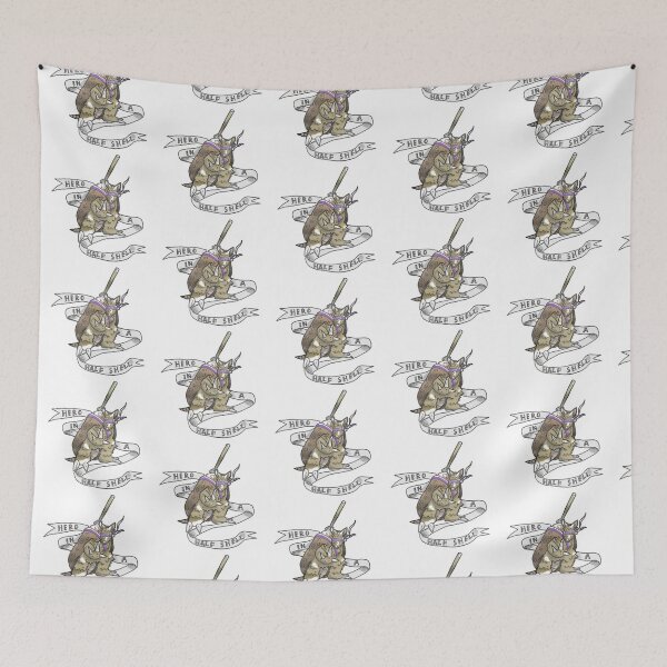 Item preview, Armadillo Hero in a half shell! - vintage 90s style - superhero parody designed and sold by Dopamine Dumpster.
