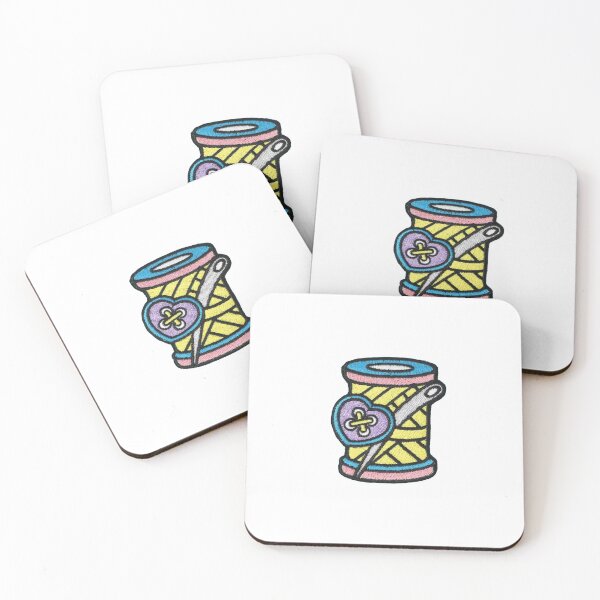 Item preview, Needle And Thread Sticker designed and sold by designolo.