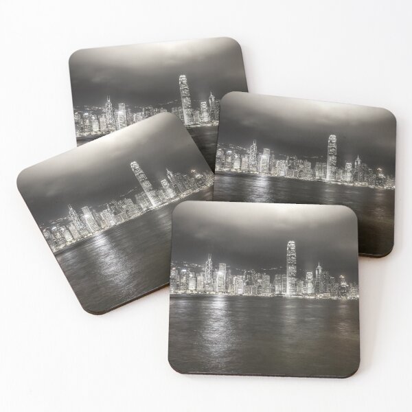 Item preview, Hong Kong City And Victoria Harbour At Night designed and sold by Paul Thompson Photography.