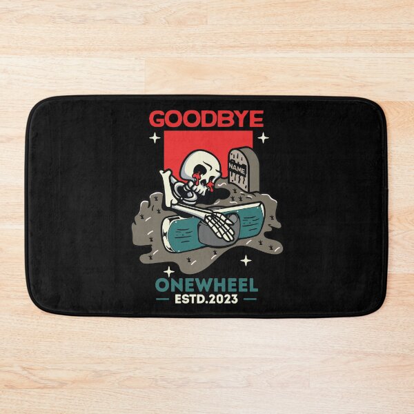 Item preview, onewheel artwork -Skeleton hugging a onewheel designed and sold by QUEEN-WIVER.