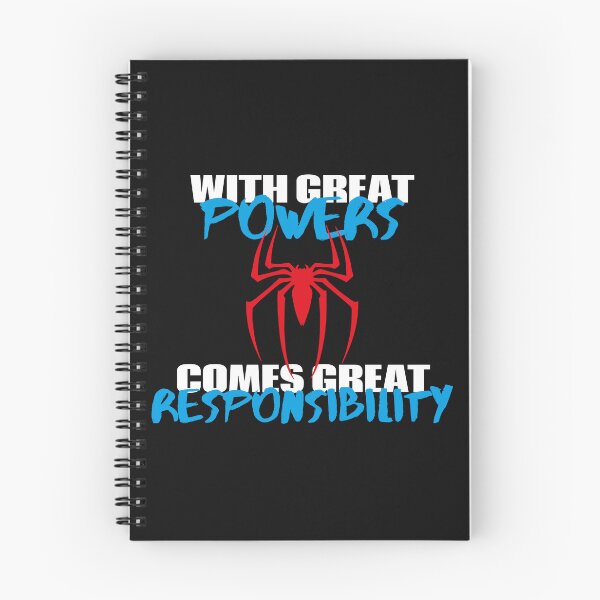 Item preview, WITH GREAT POWER COMES GREAT RESPONSIBILITY designed and sold by rossoniarts.