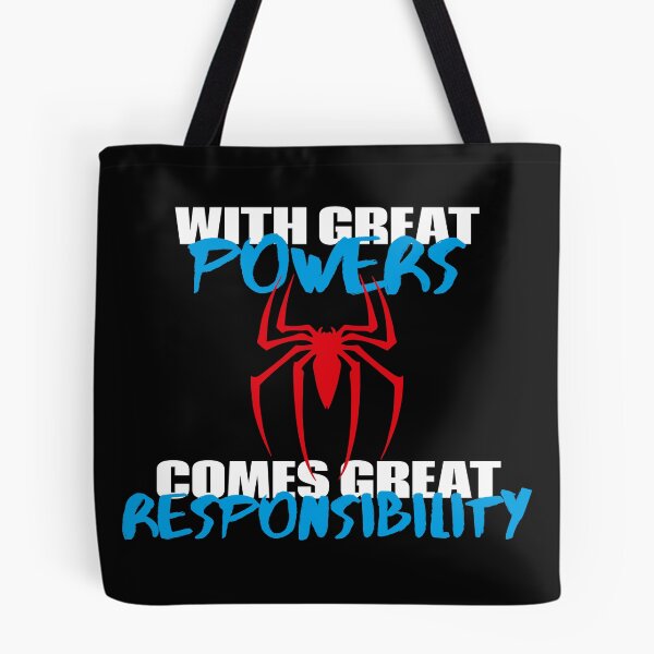 Item preview, WITH GREAT POWER COMES GREAT RESPONSIBILITY designed and sold by rossoniarts.