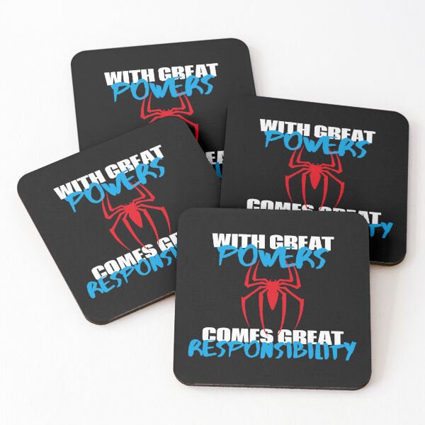 Item preview, WITH GREAT POWER COMES GREAT RESPONSIBILITY designed and sold by rossoniarts.