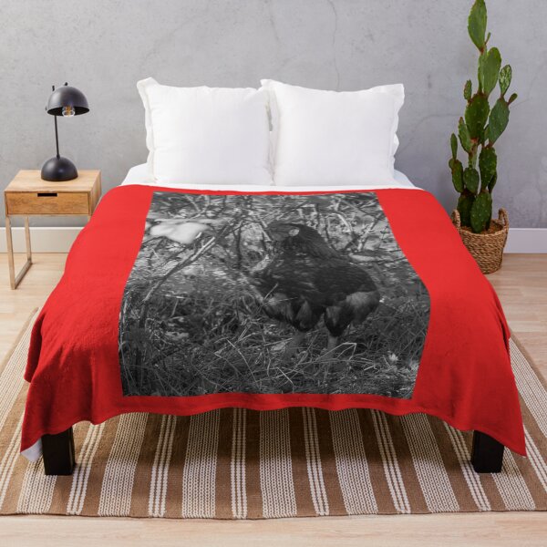 Item preview, Chicken in Woodland bw Vertical Northern Ireland designed and sold by eddiebarronshop.