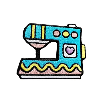 Artwork thumbnail, Sewing Machine Sticker by designolo