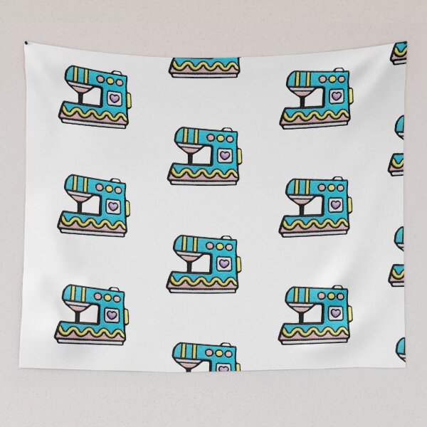 Item preview, Sewing Machine Sticker designed and sold by designolo.