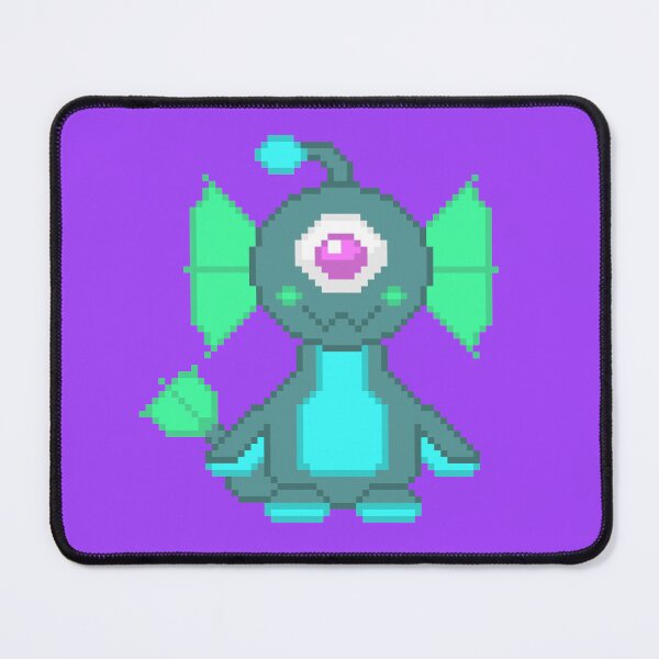 Item preview, cute one eyed sea monster pixel art designed and sold by Mirumix9.