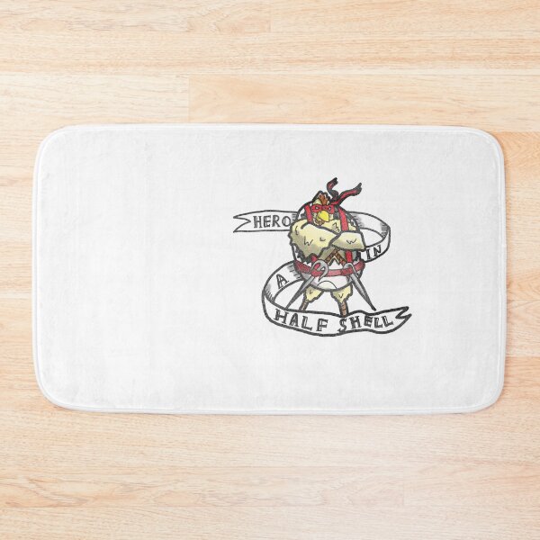 Item preview, Rooster Hero in a half shell! - vintage 90s style - superhero parody designed and sold by Dopamine Dumpster.