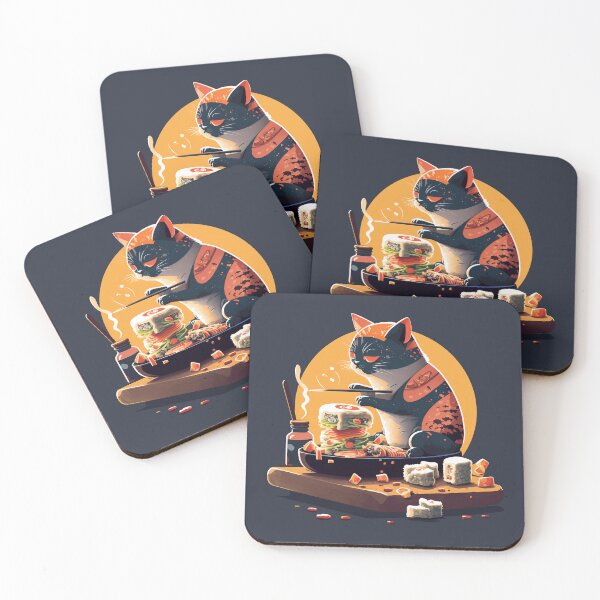 Item preview, Cat's Sushi Feast designed and sold by Bondoboxy.