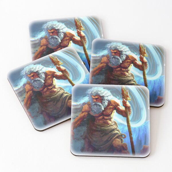 Item preview, Painting of a Greek god designed and sold by Perryfranken.
