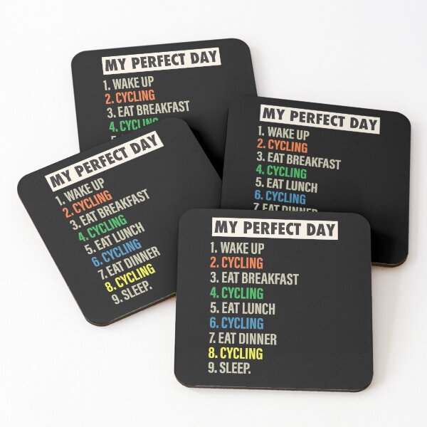 Item preview, My Perfect Day is when I Cycle Funny crash & cycling Lovers Gift designed and sold by Mannoucha ⭐⭐⭐⭐⭐ ( 1,978 reviews ).