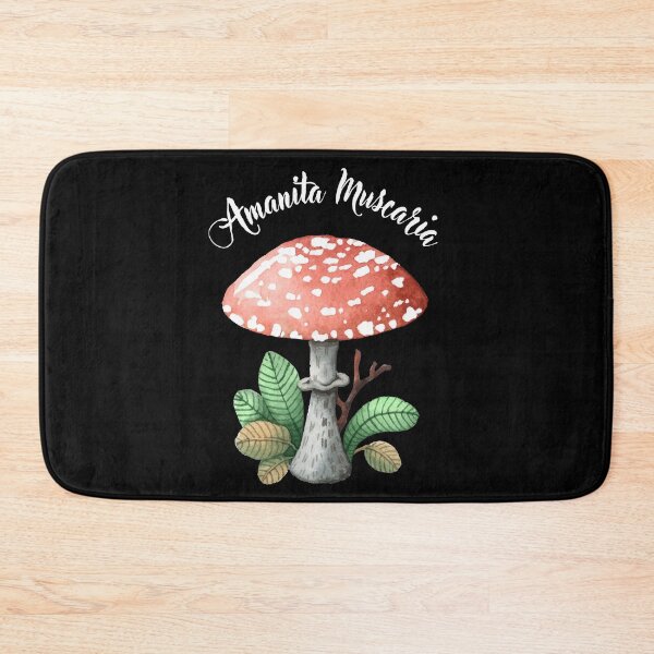 Amanita Muscaria Bath Mat