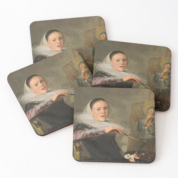 Item preview, Artist Self-Portrait Judith Leyster, 1630 designed and sold by Vintage Wall Art.