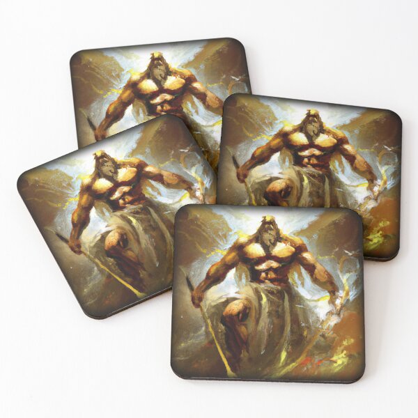 Item preview, Painting of a Greek god designed and sold by Perryfranken.