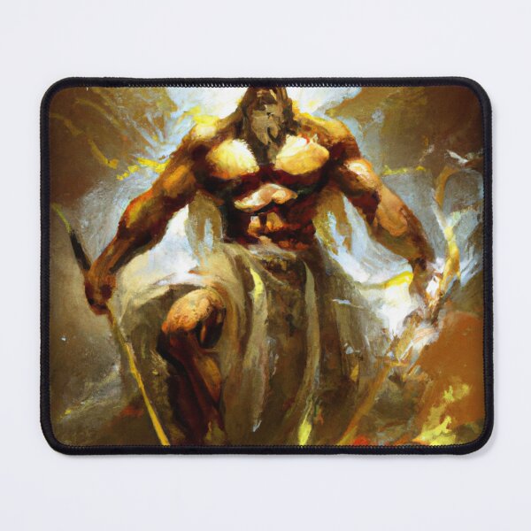 Item preview, Painting of a Greek god designed and sold by Perryfranken.