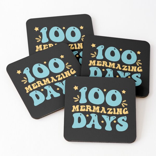 Item preview, Girls 100th day of school | 100 Mermazing days | Mermaid Lovers designed and sold by AMINE  ★★★★★.