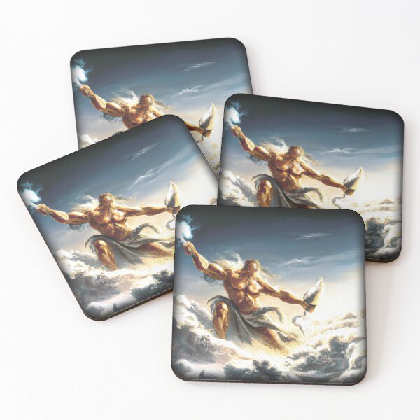 Item preview, Painting of the Greek god Zeus designed and sold by Perryfranken.
