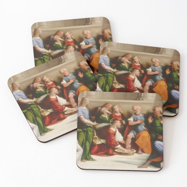 Item preview, Christ Washing the Disciples' Feet, 16th Century designed and sold by Vintage Wall Art.