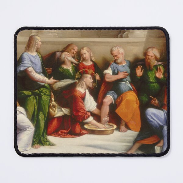 Item preview, Christ Washing the Disciples' Feet, 16th Century designed and sold by Vintage Wall Art.