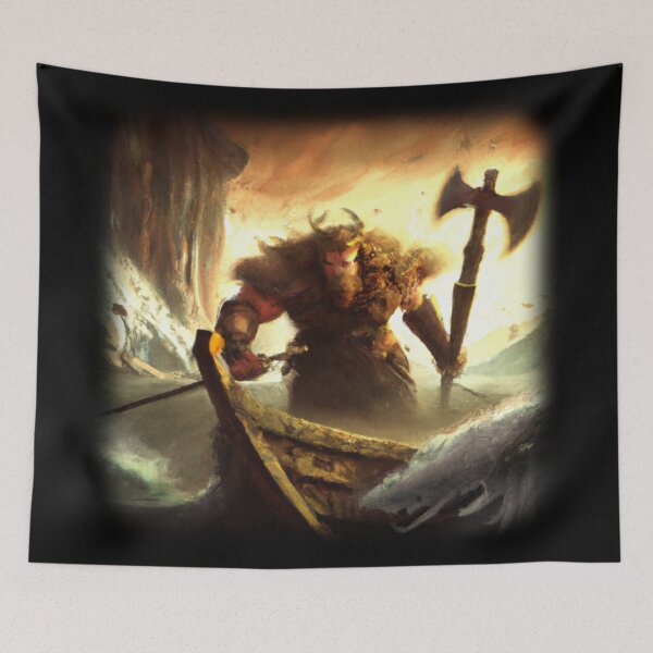 Item preview, Viking warrior going to war designed and sold by Perryfranken.