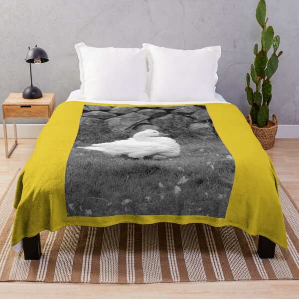Item preview, Duck Feathers Stone Wall Vert bw Northern Ireland designed and sold by eddiebarronshop.