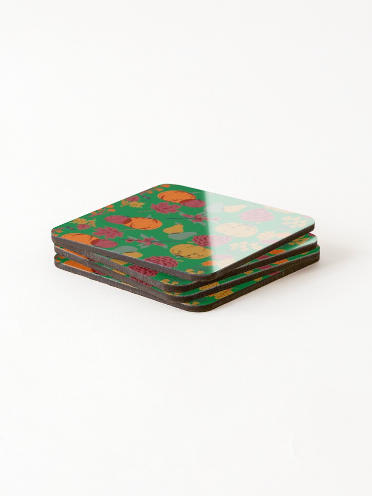 Thumbnail 4 of 5, Coasters (Set of 4), Color Combination Pattern designed and sold by TowTees.