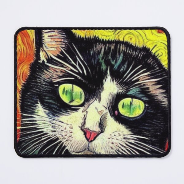 Item preview, Cat Van Gogh Style #2 designed and sold by cardia1991.