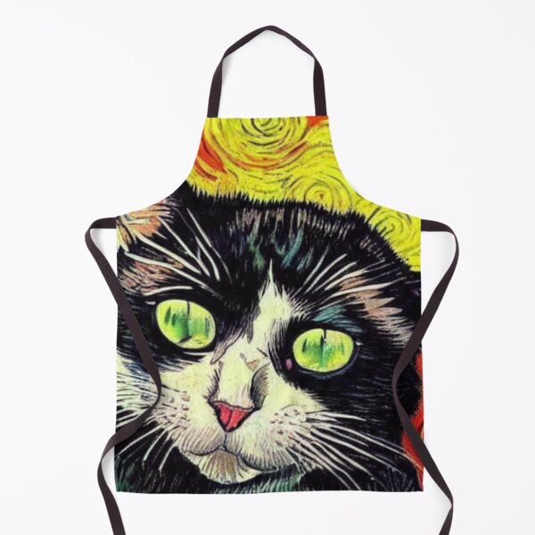 Item preview, Cat Van Gogh Style #2 designed and sold by cardia1991.