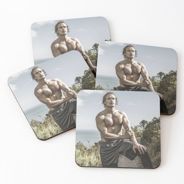 Item preview, sam heughan by the lakeside designed and sold by TillmanMckin.