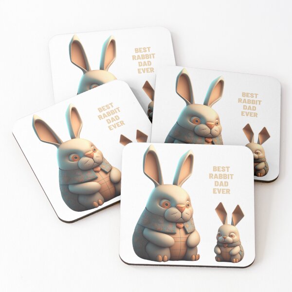 Item preview, Best Rabbit Dad Ever designed and sold by DianaaBoutique.