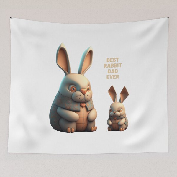 Item preview, Best Rabbit Dad Ever designed and sold by DianaaBoutique.