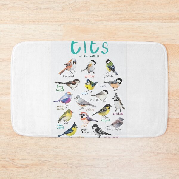 Item preview, Tits of the WORLD - Bird Art Print designed and sold by Sadokartista.