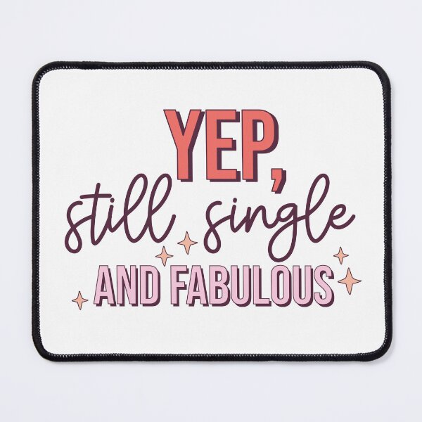 Item preview, Single and fabulous- anti-valentine's day fuuny designed and sold by ToucanKrafts.