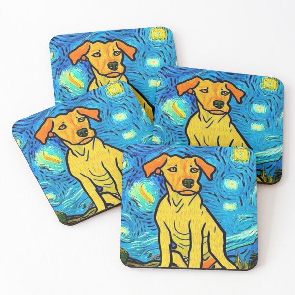 Item preview,  DOG Van Gogh Style #4 designed and sold by cardia1991.