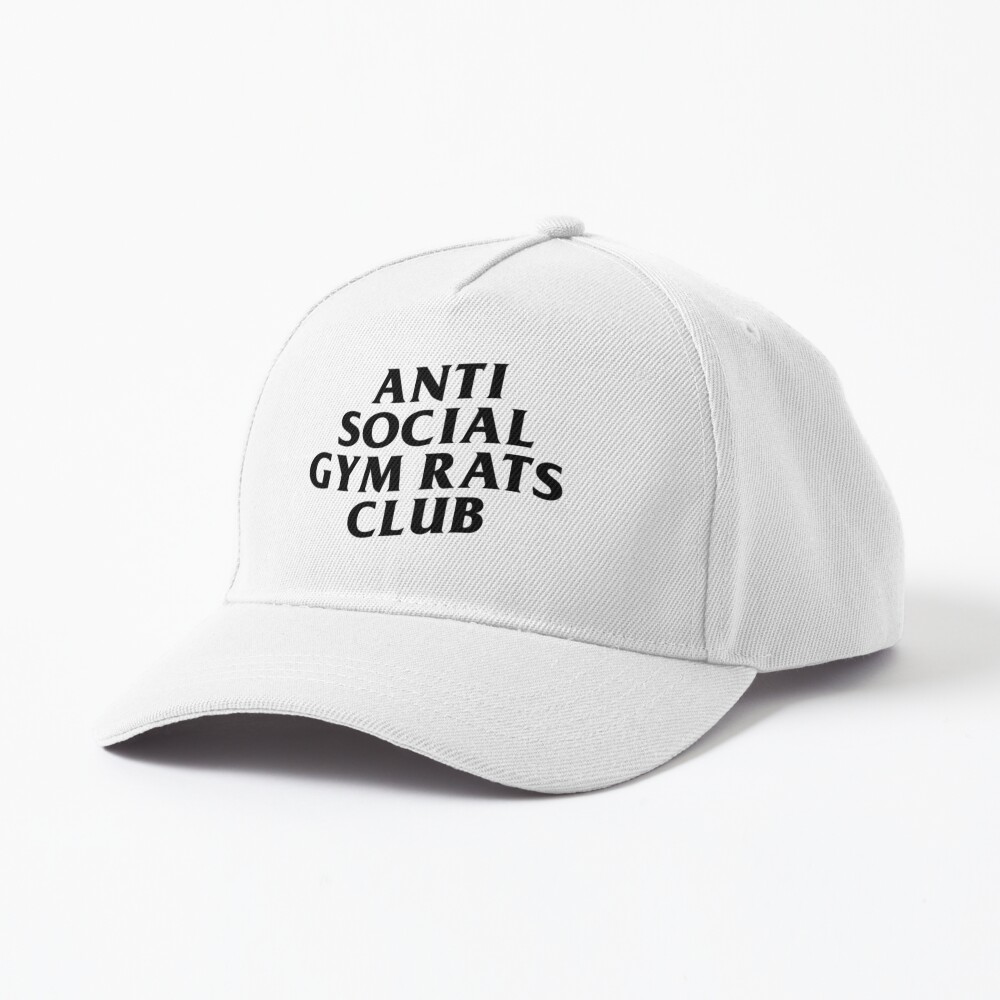 Pchee Anti-Social Gym Rat Club Crop Tee