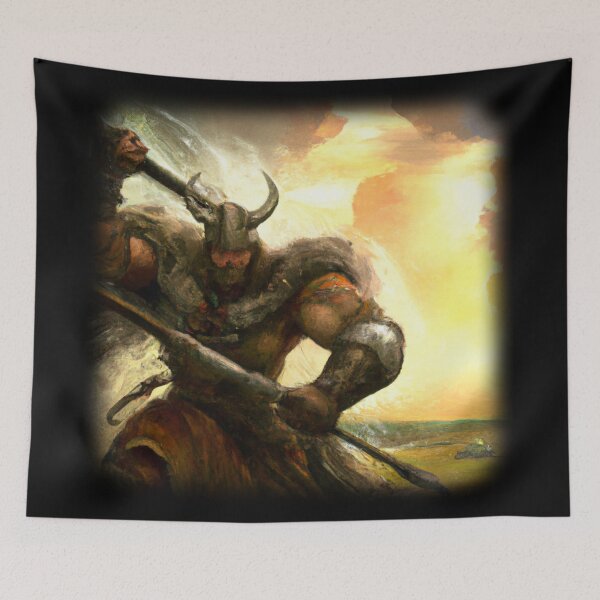 Item preview, Viking warrior going to war designed and sold by Perryfranken.