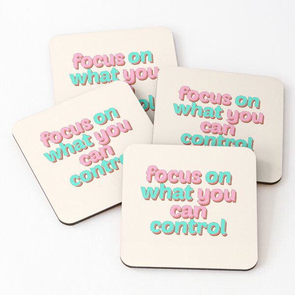 Item preview, Pink Focus On What You Can Control Anxiety designed and sold by dailycake.
