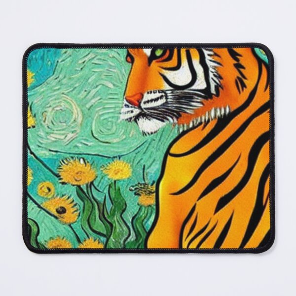 Item preview, Tiger Van Gogh Style #1 designed and sold by cardia1991.
