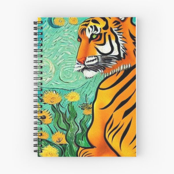 Item preview, Tiger Van Gogh Style #1 designed and sold by cardia1991.