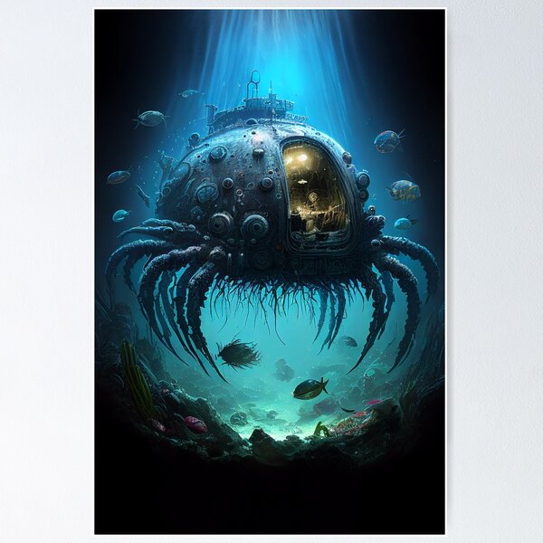 Item preview, Crab Submarine designed and sold by TortillaChief.